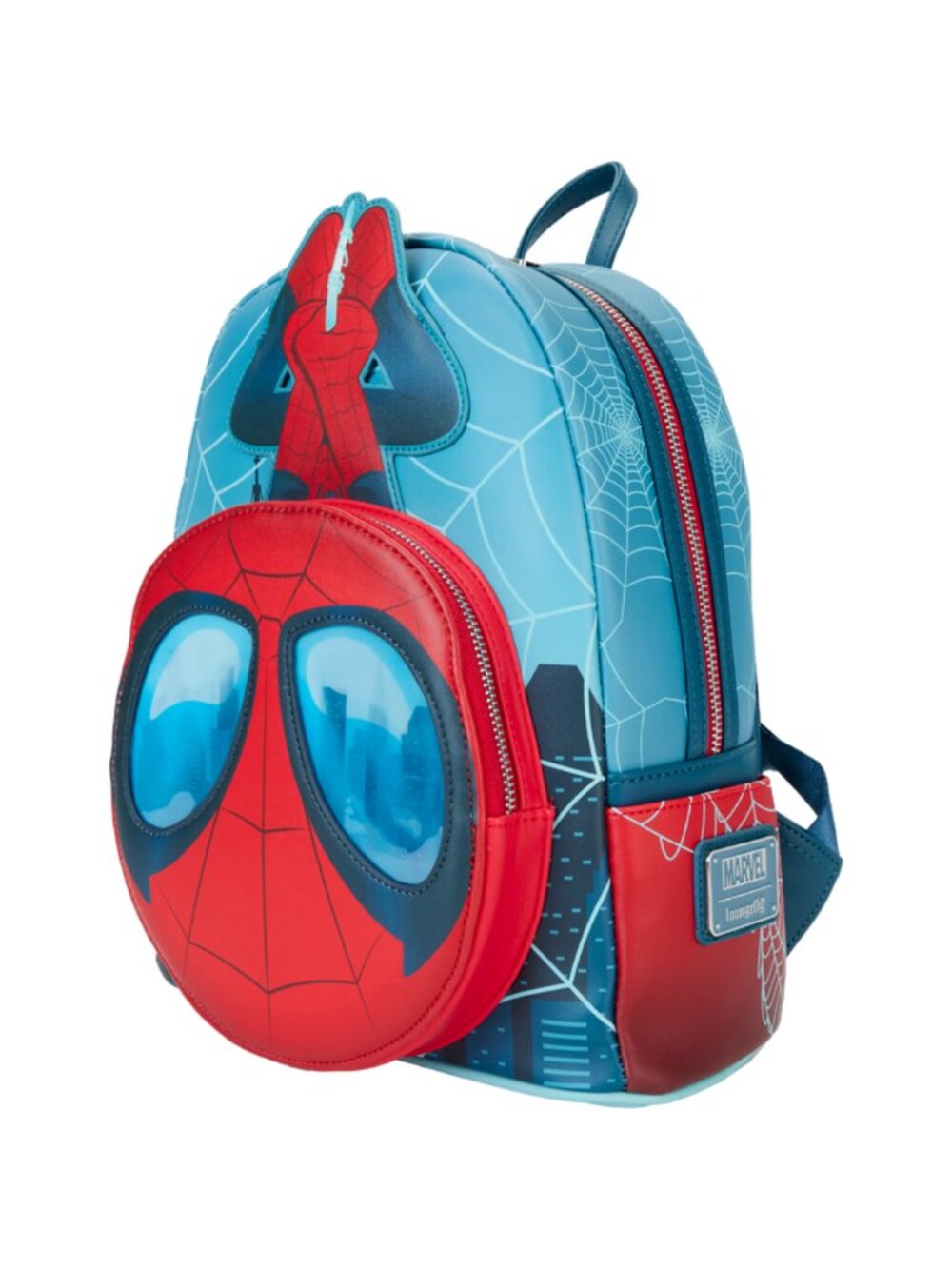 SDCC Limited Edition Spider-Man Lenticular Glow Mini Backpack - Picture 3 of 7